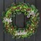 Rustic Galvanized Tin Script Ornaments Jolly Sleigh HoHoHo 3ct